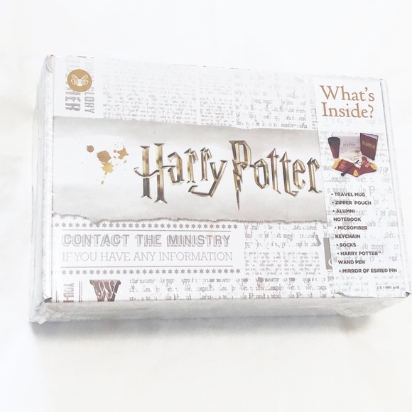 Other - NEW Harry Potter Collector Box Mug Socks Notebook